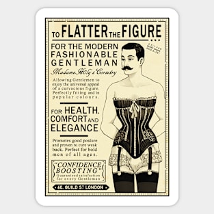 Flatter the Figure Sticker